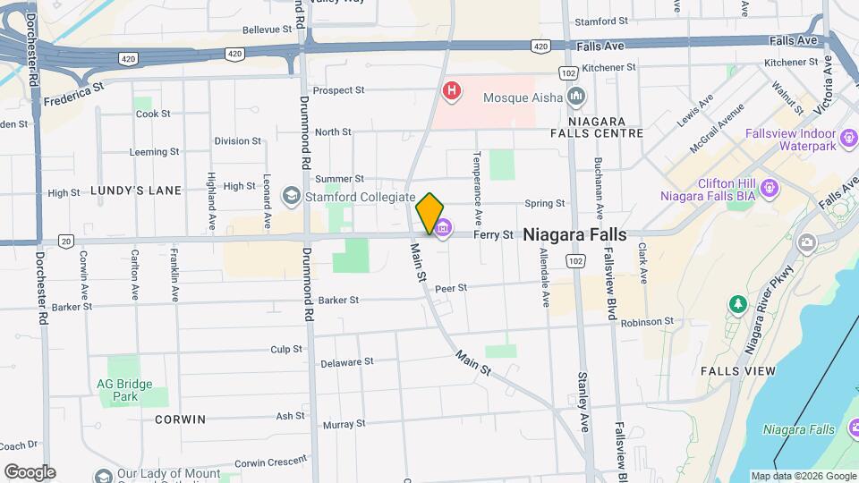 5850 Ferry St Mapa y Detalles de la Ubicación