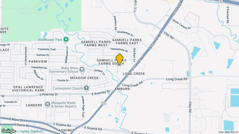 832 Winding Creek Dr Map and Location Details