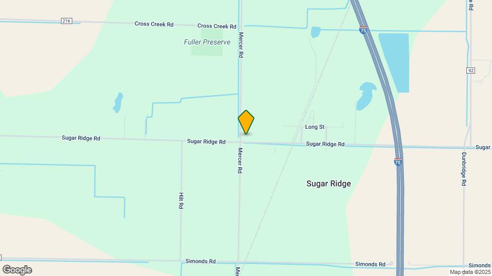 11960 Sugar Ridge Rd Map and Location Details
