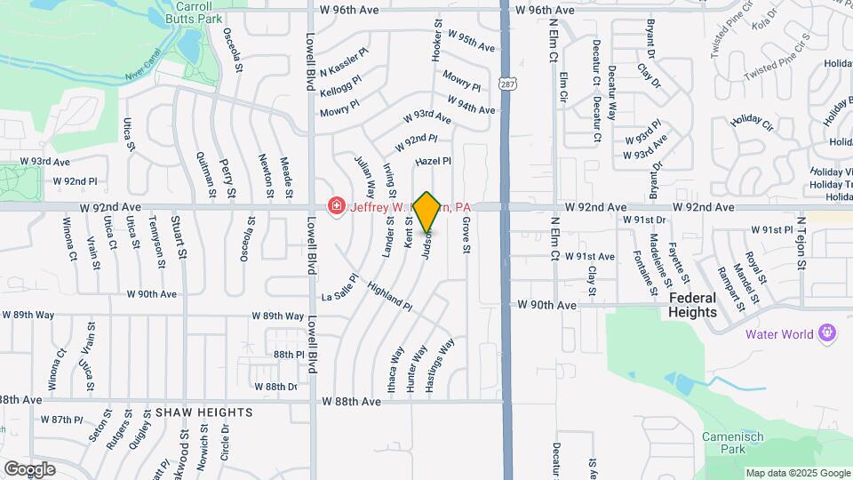 9135 Judson St Map and Location Details