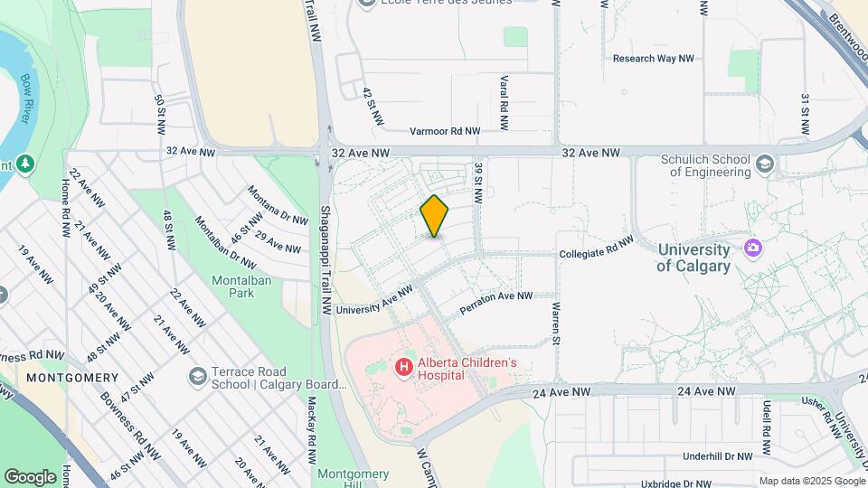 4118 University Av NW Map and Location Details