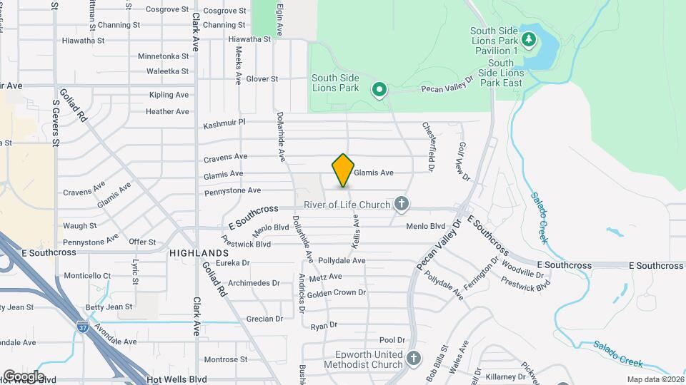 722 Pennystone Ave Mapa y Detalles de la Ubicación
