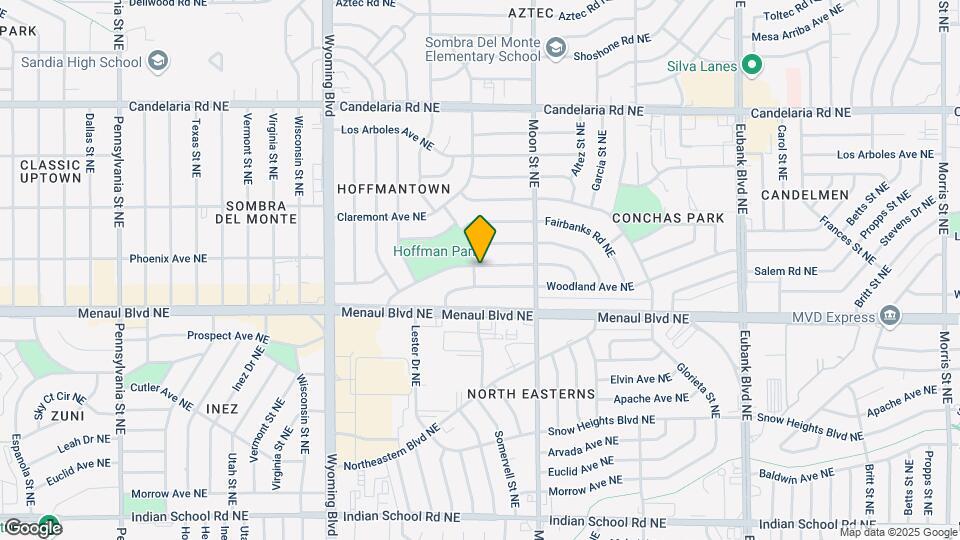 8802 Phoenix Ave NE Map and Location Details
