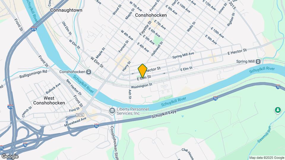 249 E Elm St Map and Location Details