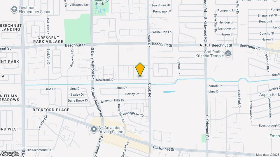 12356 Newbrook Dr Map and Location Details