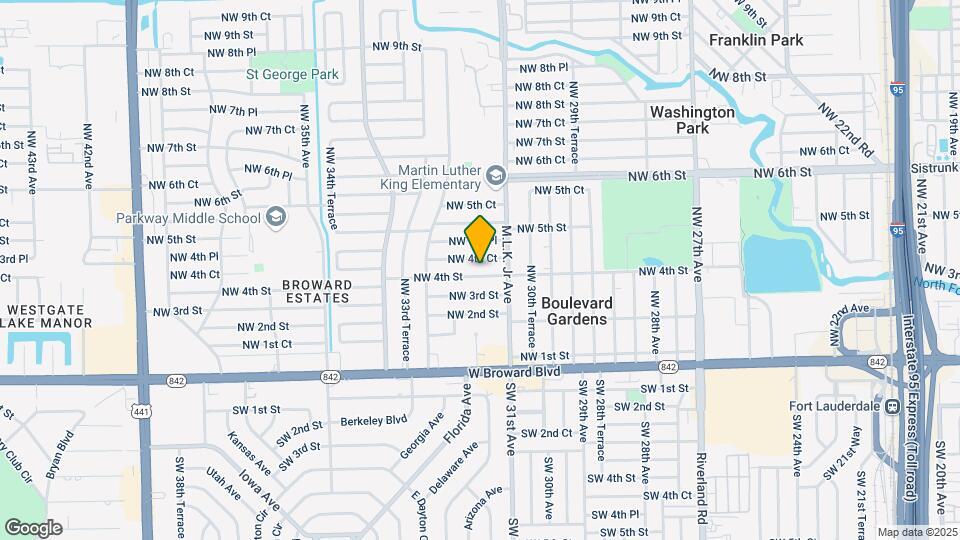 3161 NW 4th St Map and Location Details