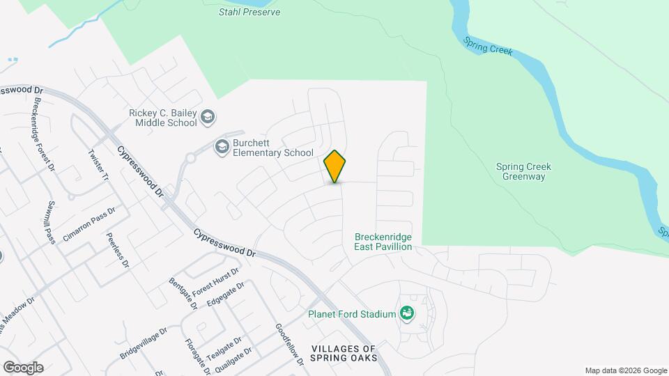 5454 Creekstone Rise Ln Map and Location Details