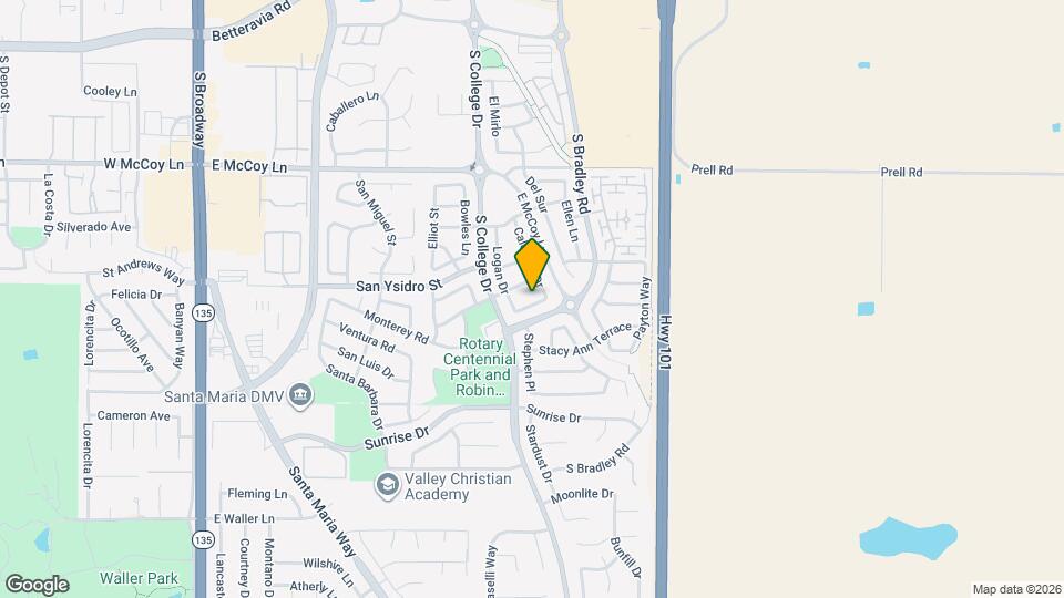 825 Goodchild Ln Mapa y Detalles de la Ubicación