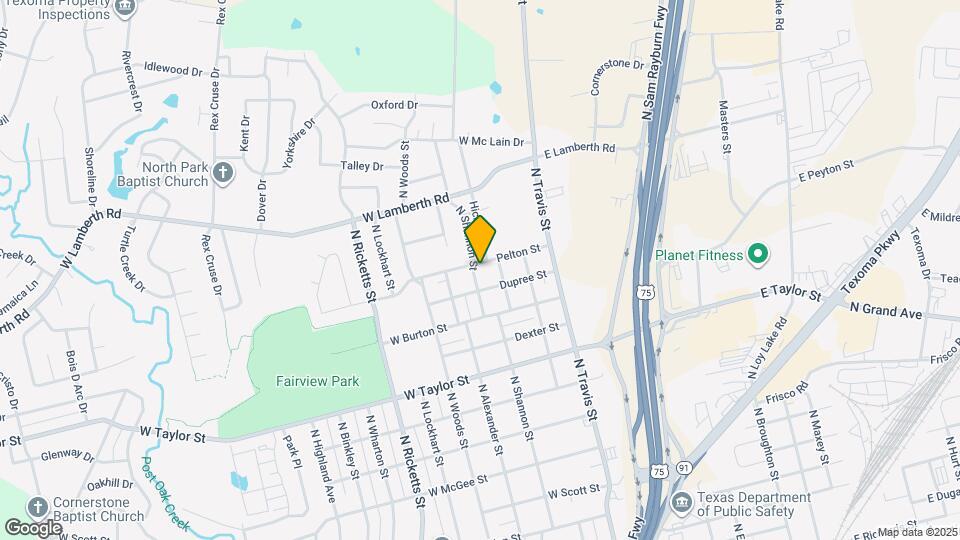 2221 N Shannon St Map and Location Details