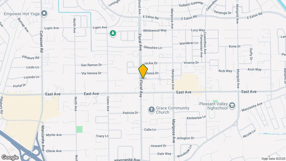 1253 Ravenshoe Way Map and Location Details