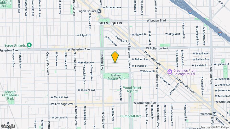 3106 W Lyndale St Map and Location Details