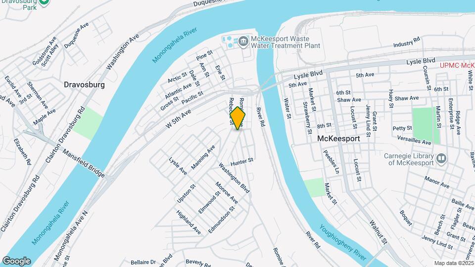 804 Romine Ave Mapa y Detalles de la Ubicación