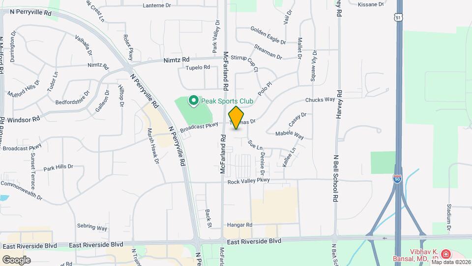 7079 Sue Ct Map and Location Details