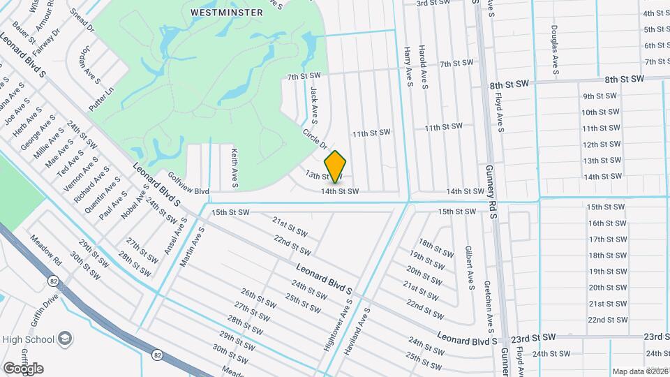 4718 14th St SW Map and Location Details