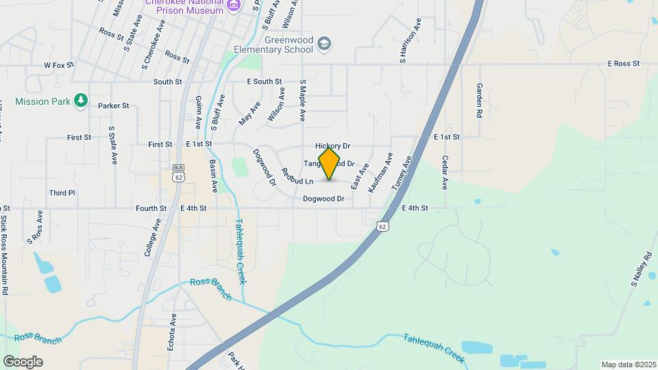 314 Redbud Ln Map and Location Details