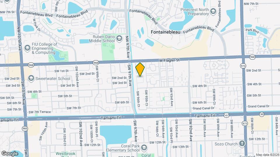 9606 SW 2nd Ln Map and Location Details