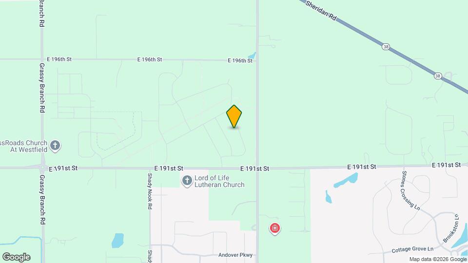 19195 Horsewood Dr Map and Location Details