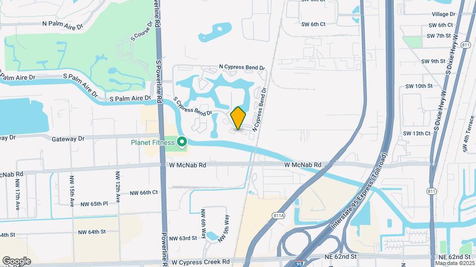 2202 S Cypress Bend Dr Map and Location Details