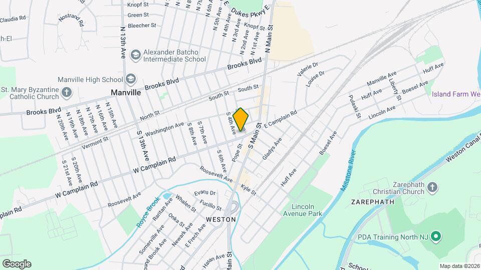 306 W Camplain Rd, Unit Floor 2 Map and Location Details