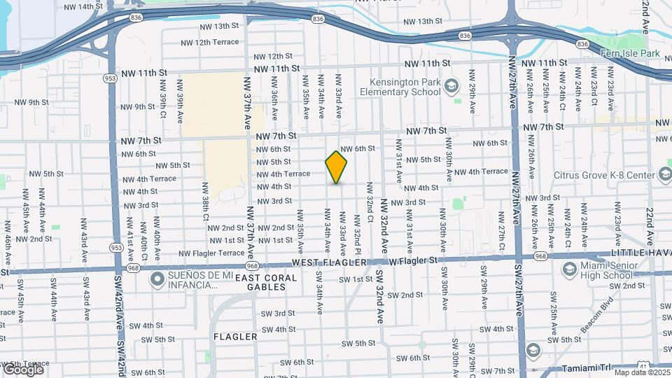 3310 NW 4th St Map and Location Details