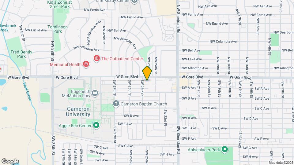 2413 SW Cornell Ave Map and Location Details