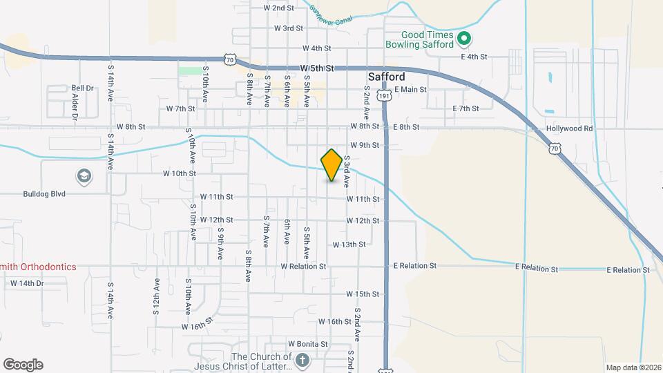 1027 S Central Ave Mapa y Detalles de la Ubicación