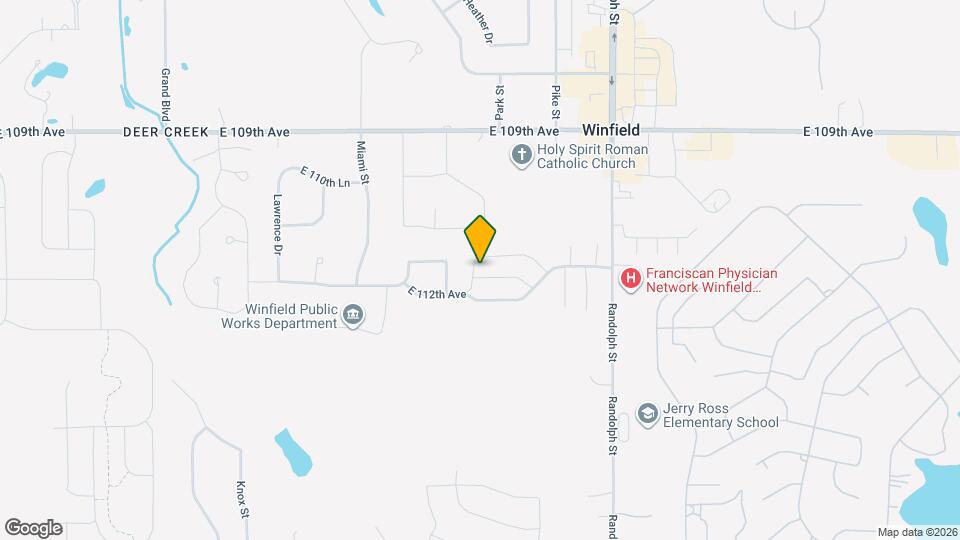 11165 Orange St Map and Location Details