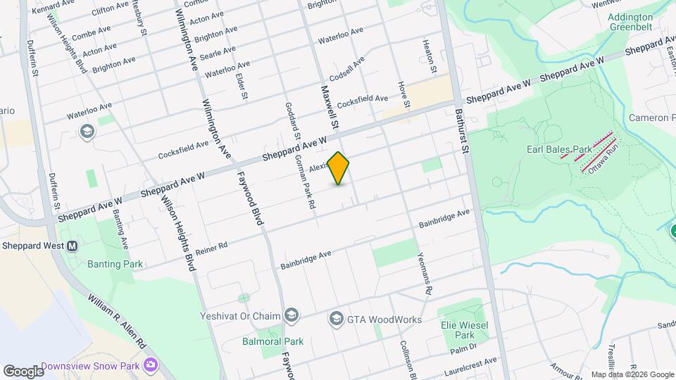 111 McAllister Rd Map and Location Details