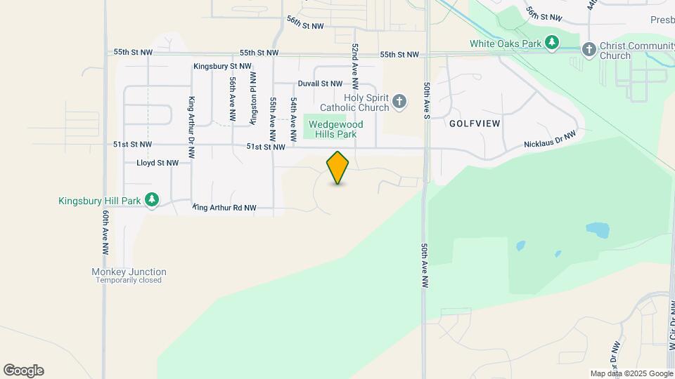4945 Noble Dr NW Map and Location Details
