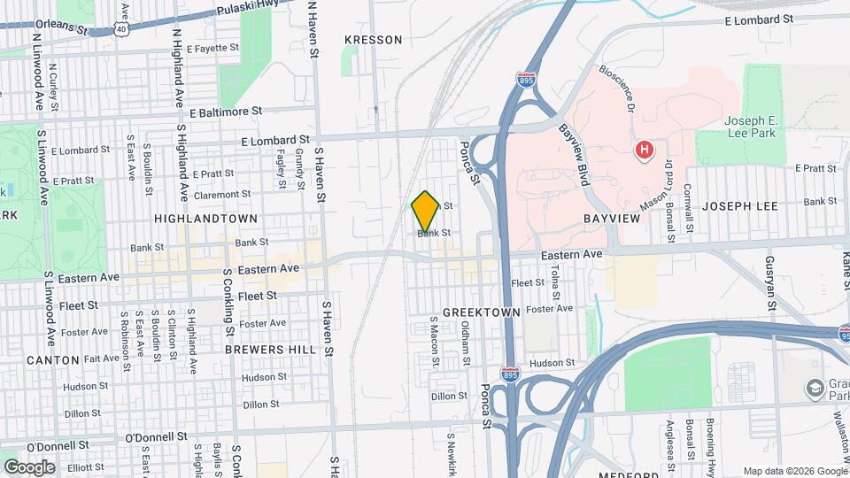 406 S Macon St. Map and Location Details