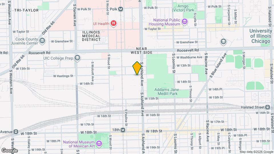 1615 W Hastings St Map and Location Details