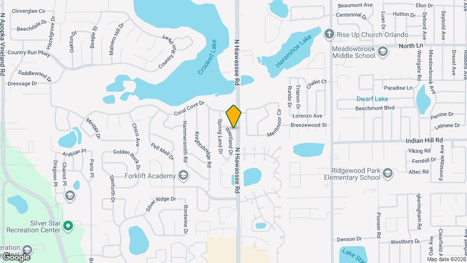 3641 Westland Ct Map and Location Details