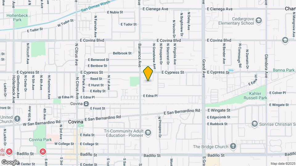 537 E Hurst St Map and Location Details
