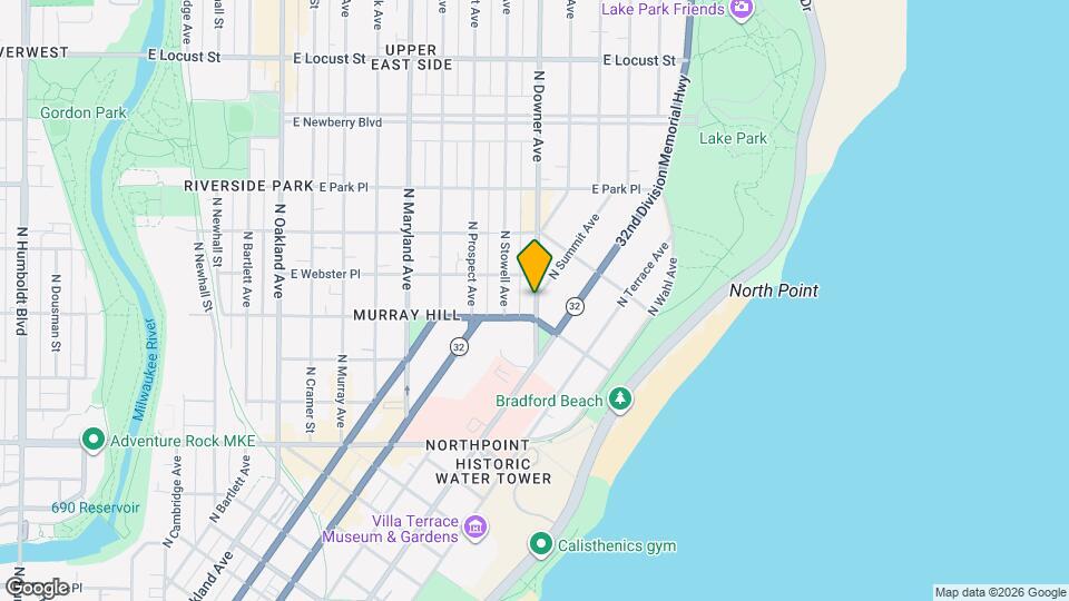 2527 N Downer Ave, Unit A Mapa y Detalles de la Ubicación