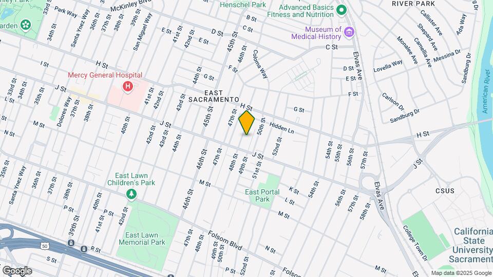 915 48th St Map and Location Details
