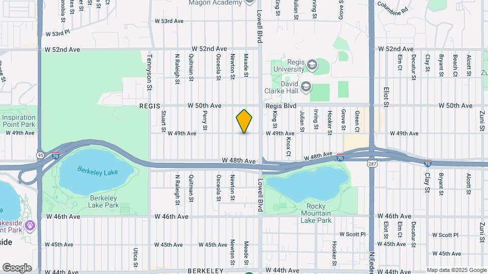 3700 W 49th Ave Map and Location Details