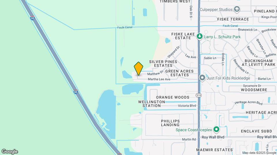 1173 Martha Lee Ave Mapa y Detalles de la Ubicación