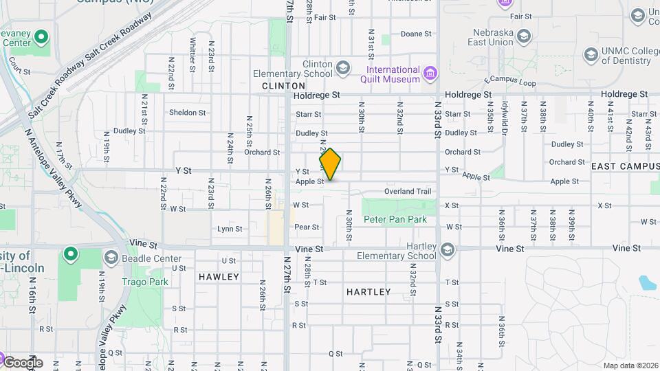 2905 Apple St, Unit 1 Map and Location Details