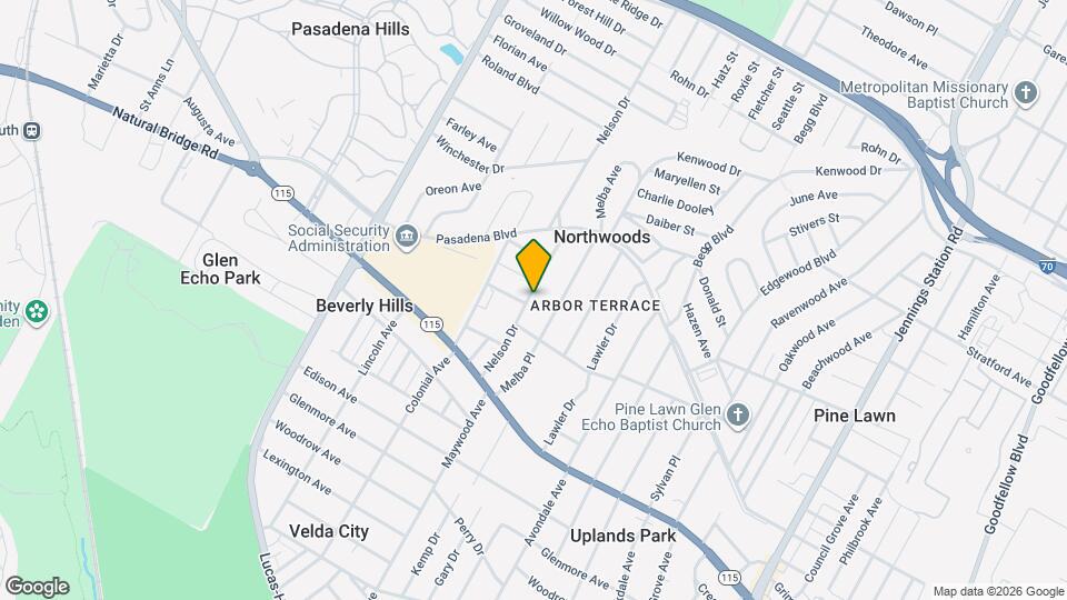 3818 Nelson Dr Map and Location Details