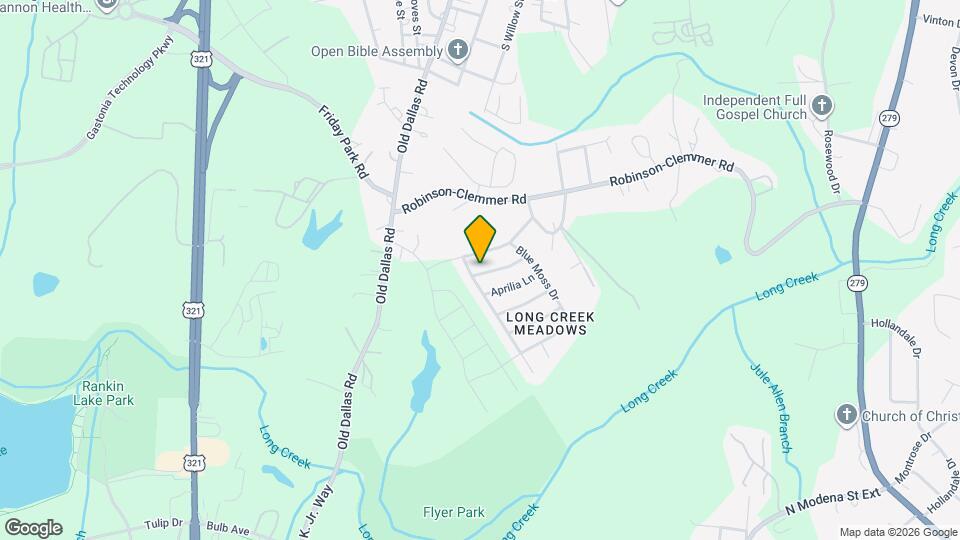 1104 Vistalite Ln Map and Location Details