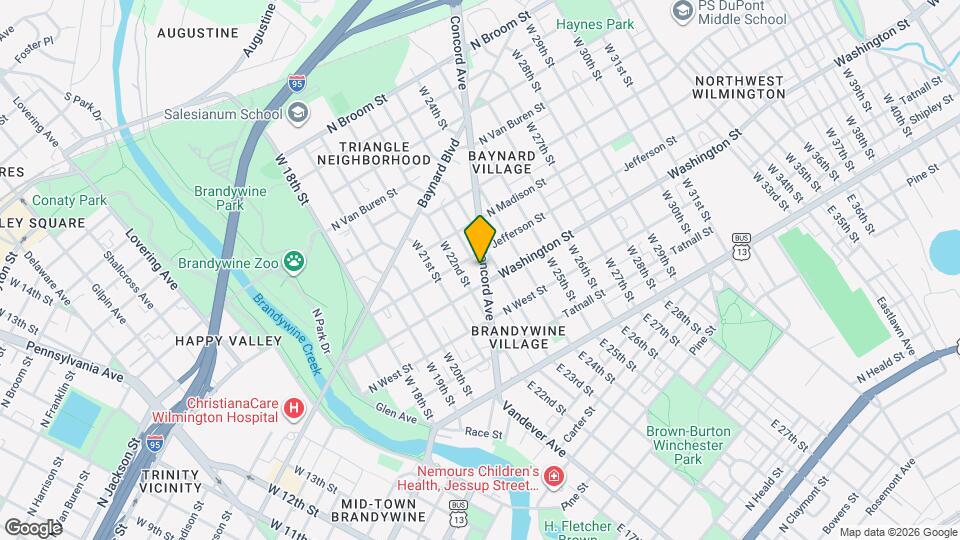 306 Concord Ave Mapa y Detalles de la Ubicación