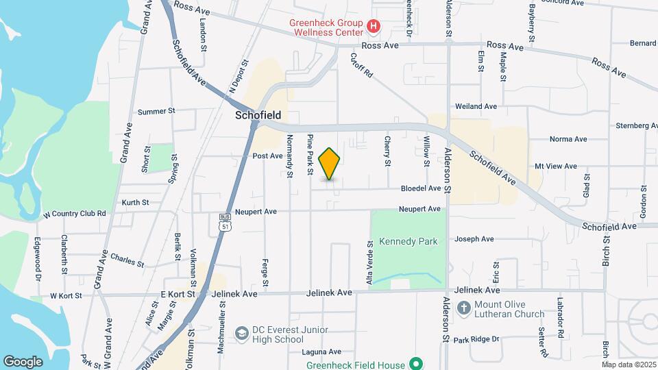 1810-1818 Bloedel Ave Map and Location Details
