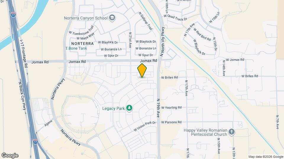 1965 W Hide Trl Map and Location Details