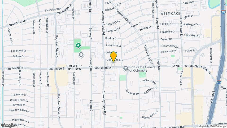 5602 San Felipe St Map and Location Details