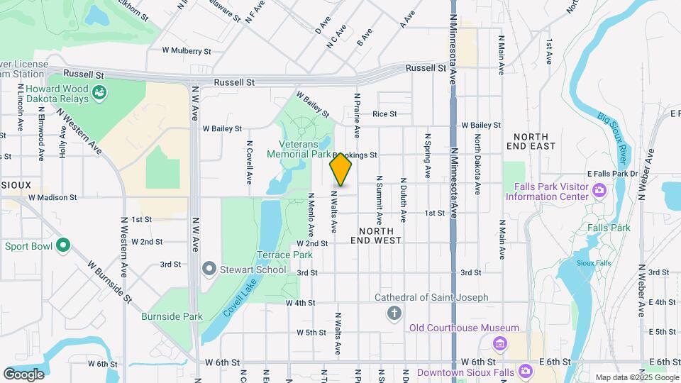 920 N Walts Ave Map and Location Details