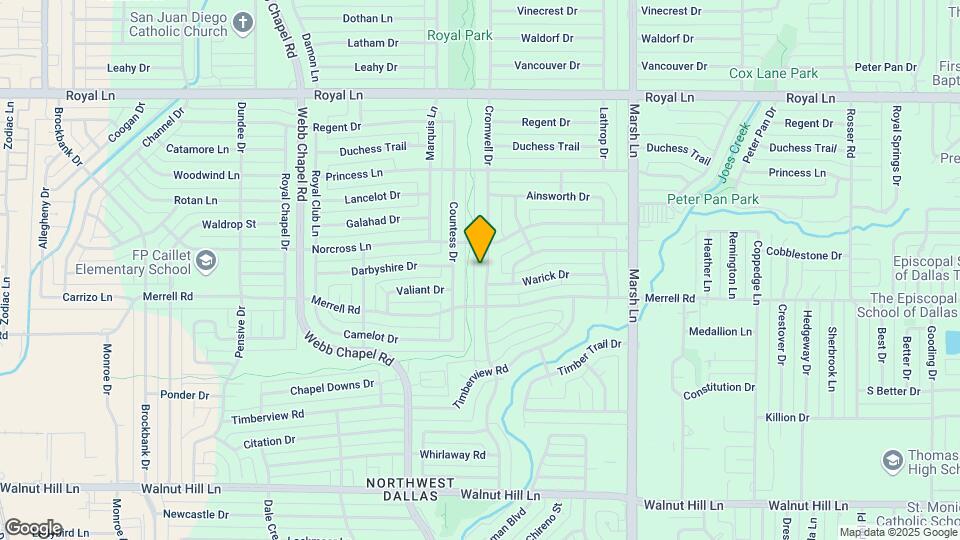 10435 Cromwell Dr Map and Location Details