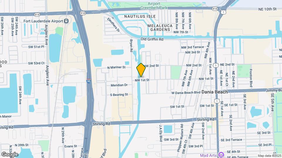 101 NW 14th Way Map and Location Details