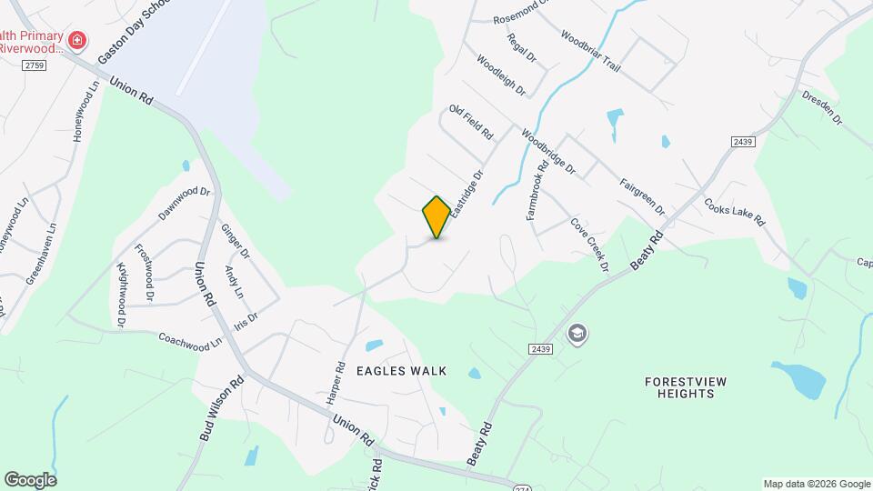 4377 Eastridge Dr Mapa y Detalles de la Ubicación