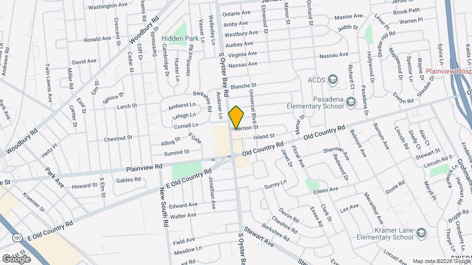 3 Vernon St Map and Location Details