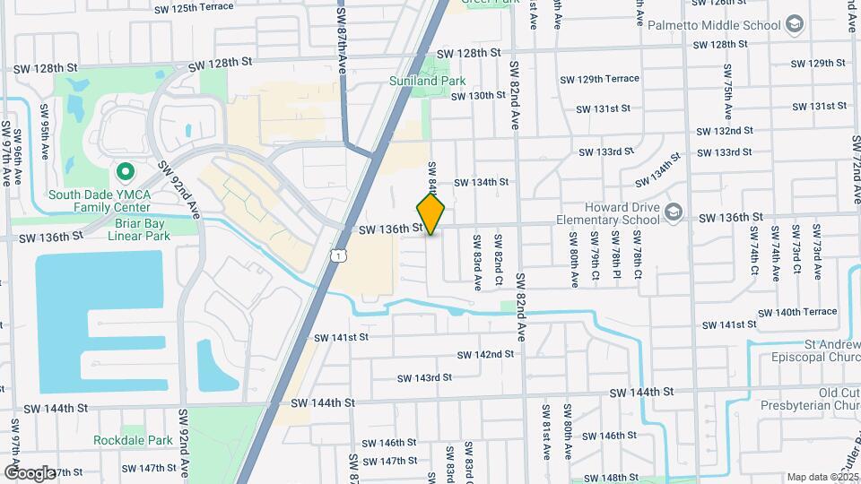 13651 SW 84th Ct Map and Location Details